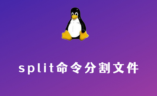 Linux用split命令分割文件