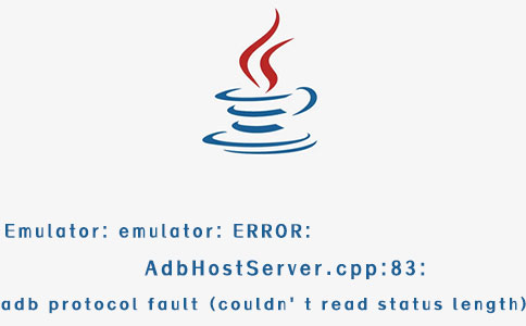 Emulator: emulator: ERROR: AdbHostServer.cpp:83: adb protocol fault (couldnt read status length)