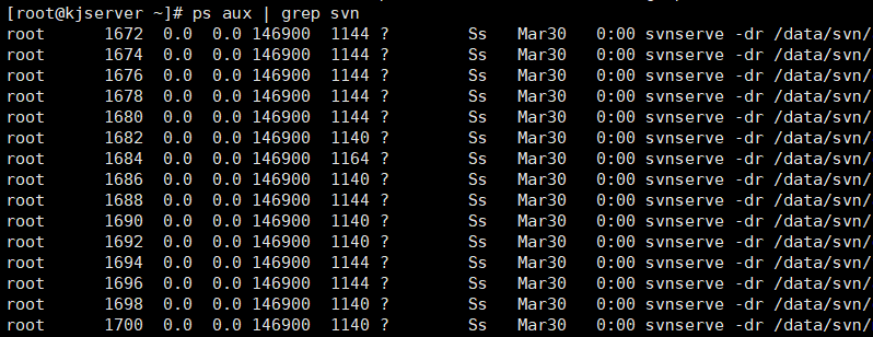 linux批量删除进程