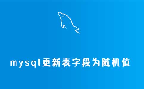 mysql更新表字段为随机值